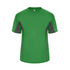 Badger Sport Drive Tee (414700-026804), Color 'Kelly/Graphite'